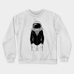 Just an elegant astroman Crewneck Sweatshirt